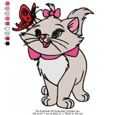 The Aristocats 06 Embroidery Designs